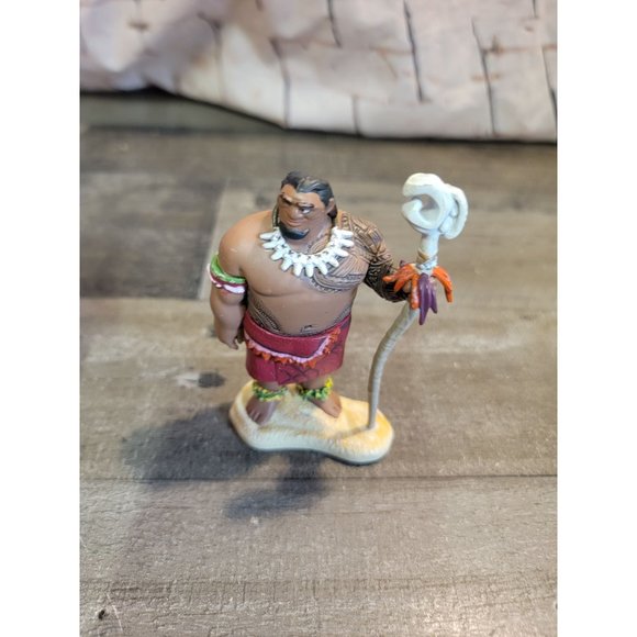 Disney Moana Chief Tui dad AS IS toy figure - Picture 2 of 7